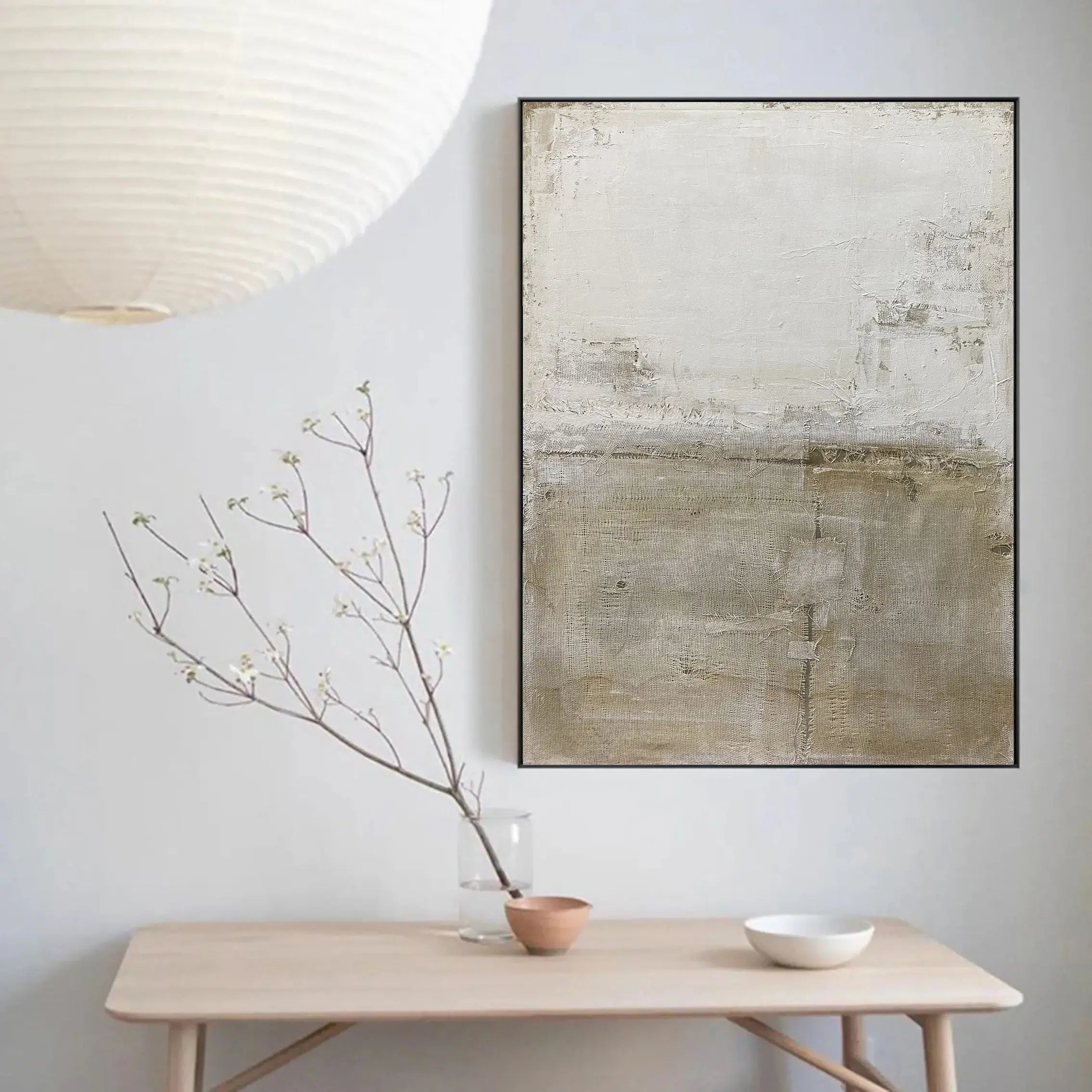 Original Minimalist Handcrafted Painting Wall Decor