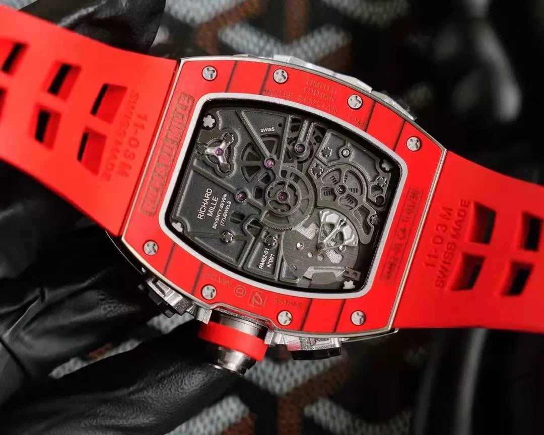 RM 62-01 Tourbillon Rouge 42mm 