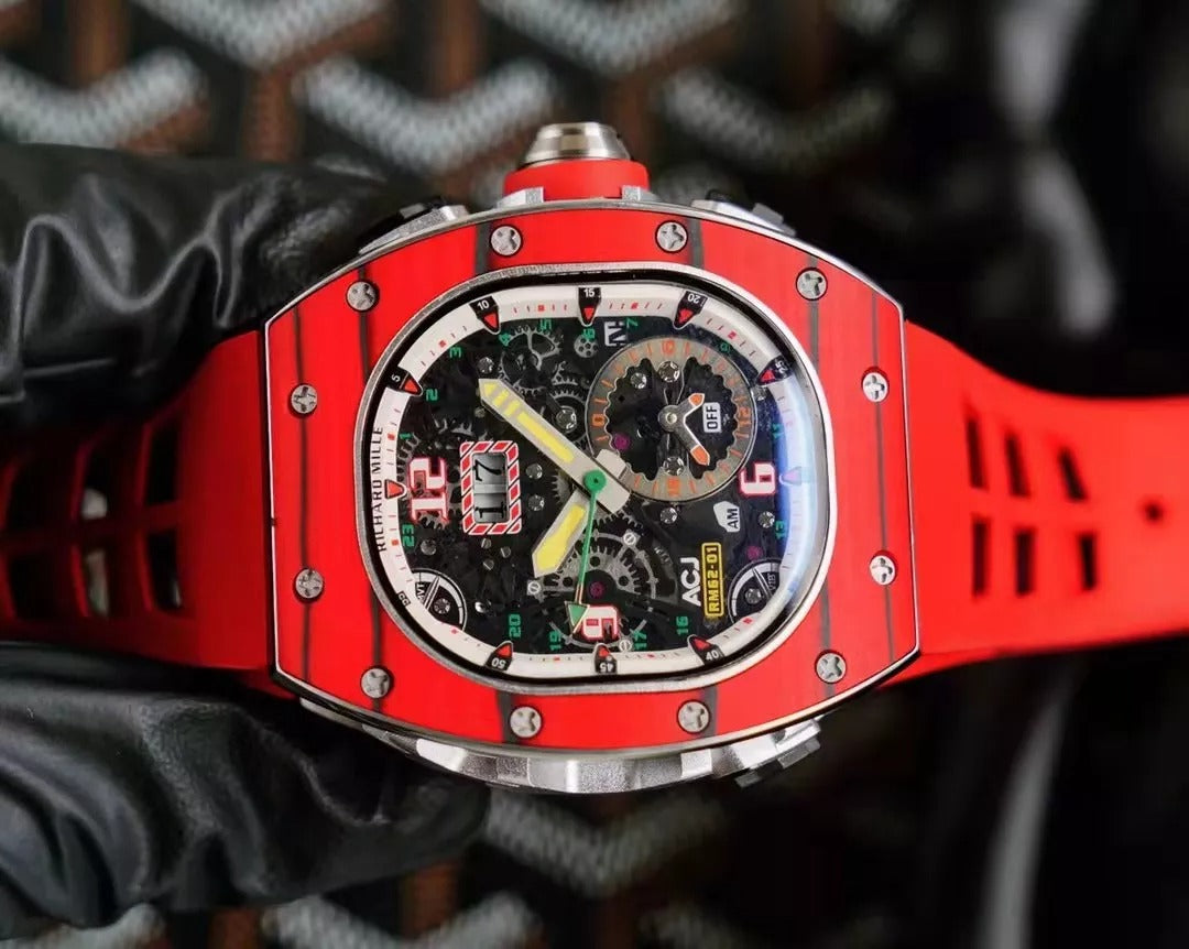 RM 62-01 Tourbillon Rouge 42mm 