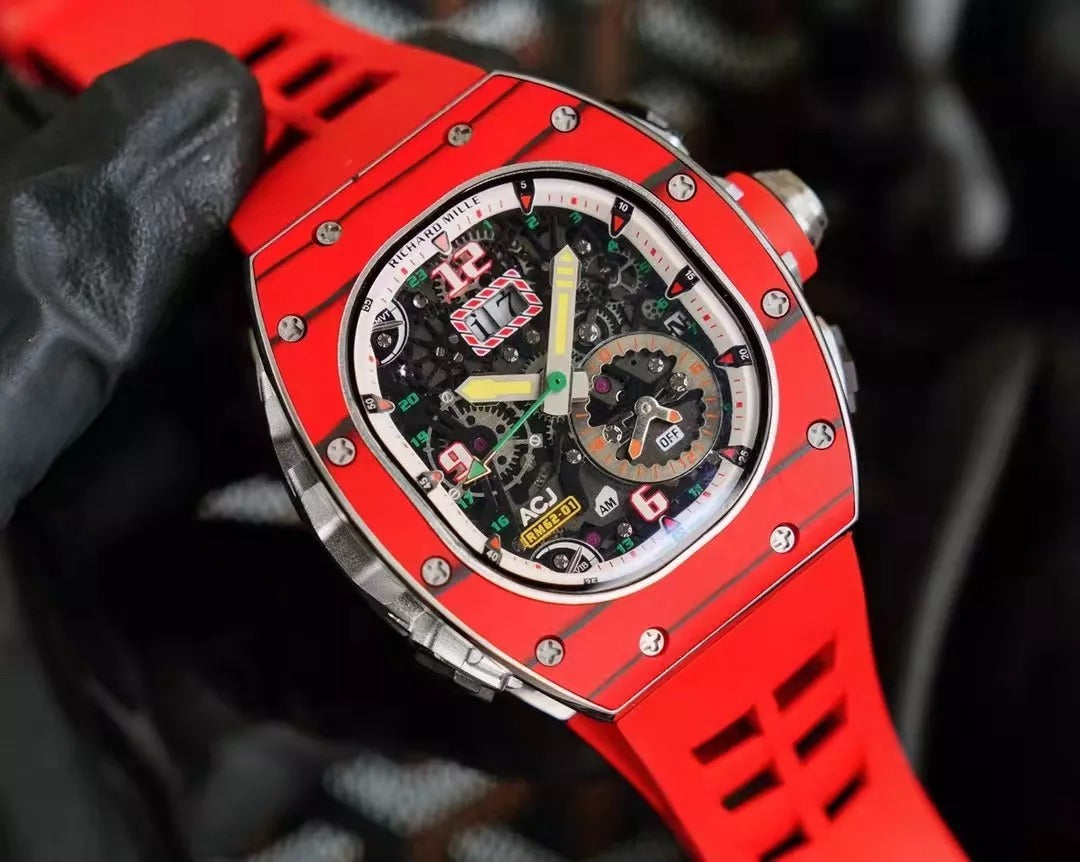 RM 62-01 Tourbillon Rouge 42mm 