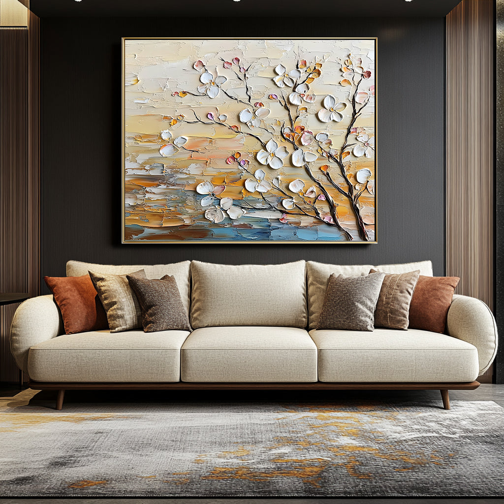 Branching Blooms Wall Art-wp241848