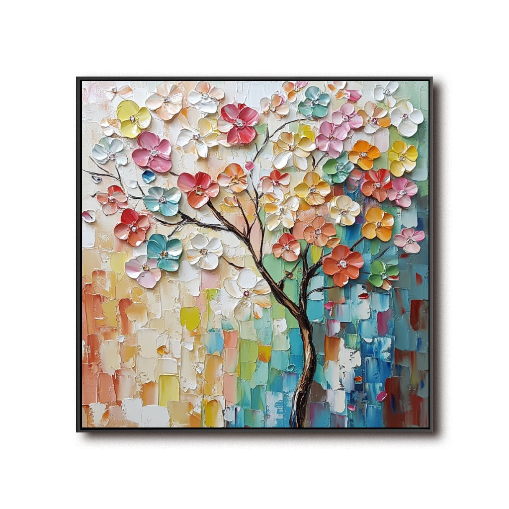 Vibrant Blossom Tree Painting-wp241808