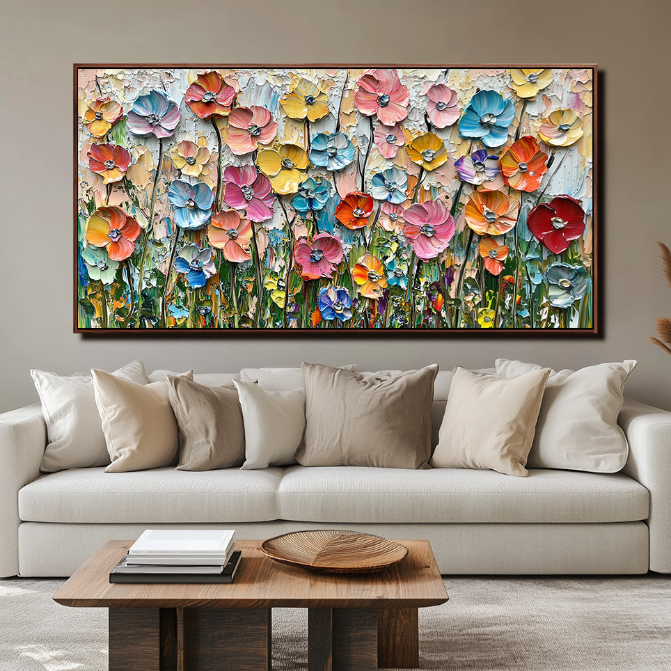 Vibrant Symphony: Floral Bloom-wp241988