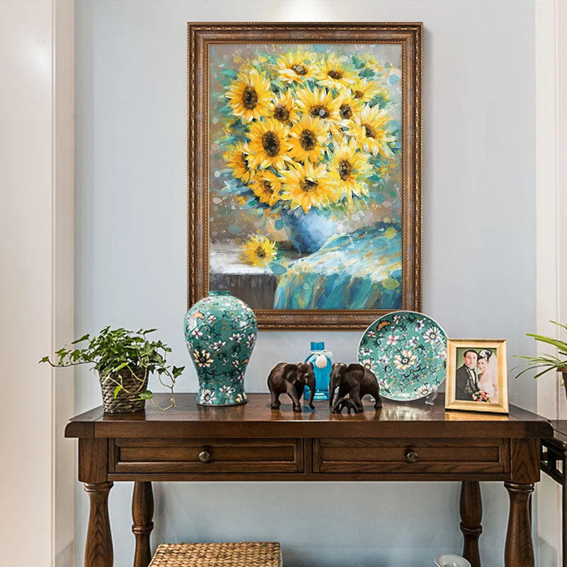 Sunflowers in Vase