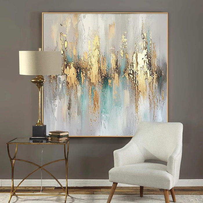 Wabi Sabi Wall Art Abstract Art - GOLDEN YEARS