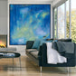 Large Canvas Art Abstract Original Paintings Blue Paintings Contemporary Acrylic Paintings On Canvas | Hope