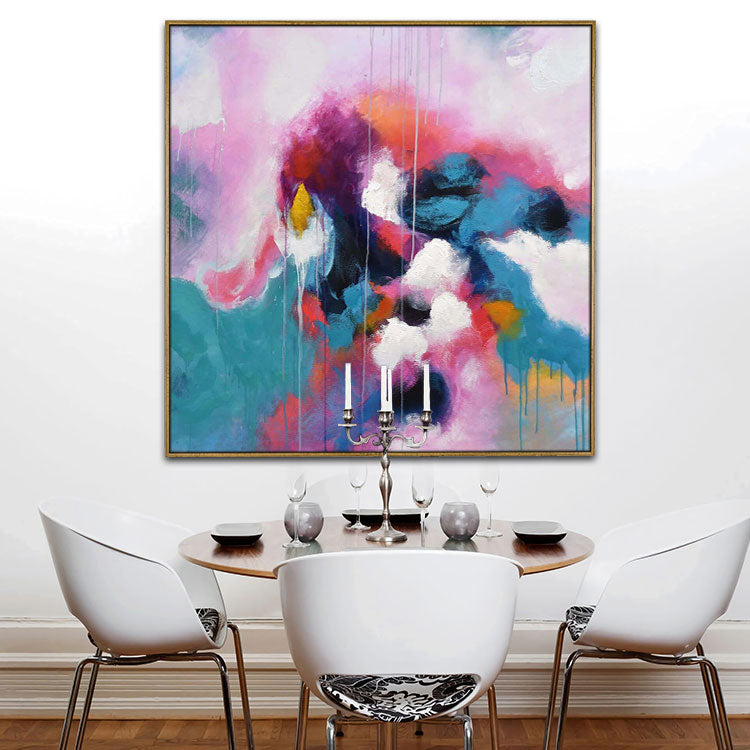 Extra Large Hand Made Art Original Art Painting Bedroom Abstract Acrylic Painting | Challenging Destiny