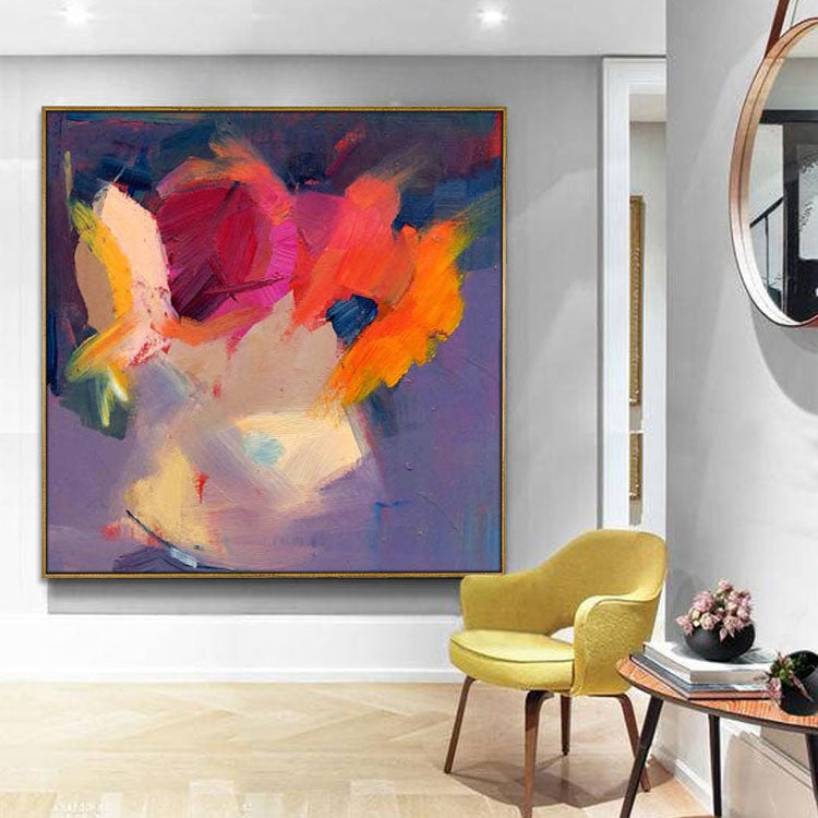 Canvas Wall Art Handmade Oil Painting Oil Painting Original Large Oil Painting Canvas Oil Painting Modern | To attract