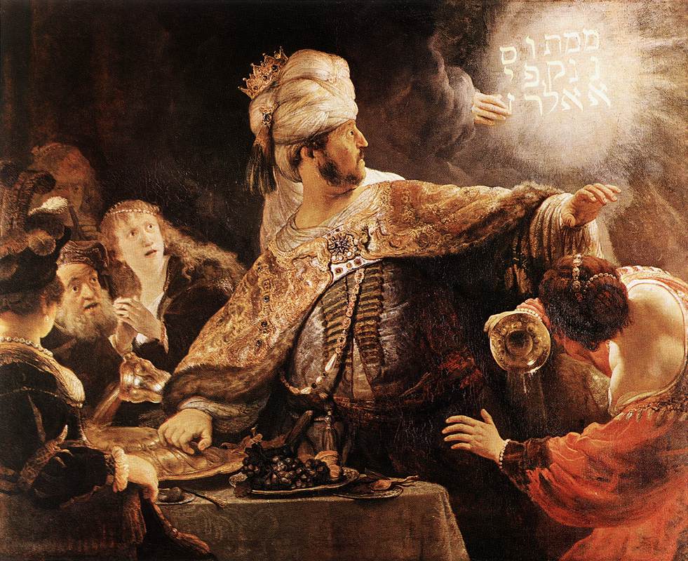 Le festin de Belshazzar