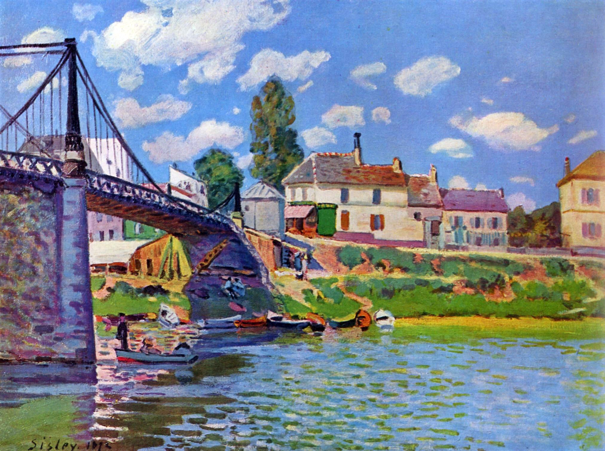 Pont de Villeneuve la Garenne rencontré