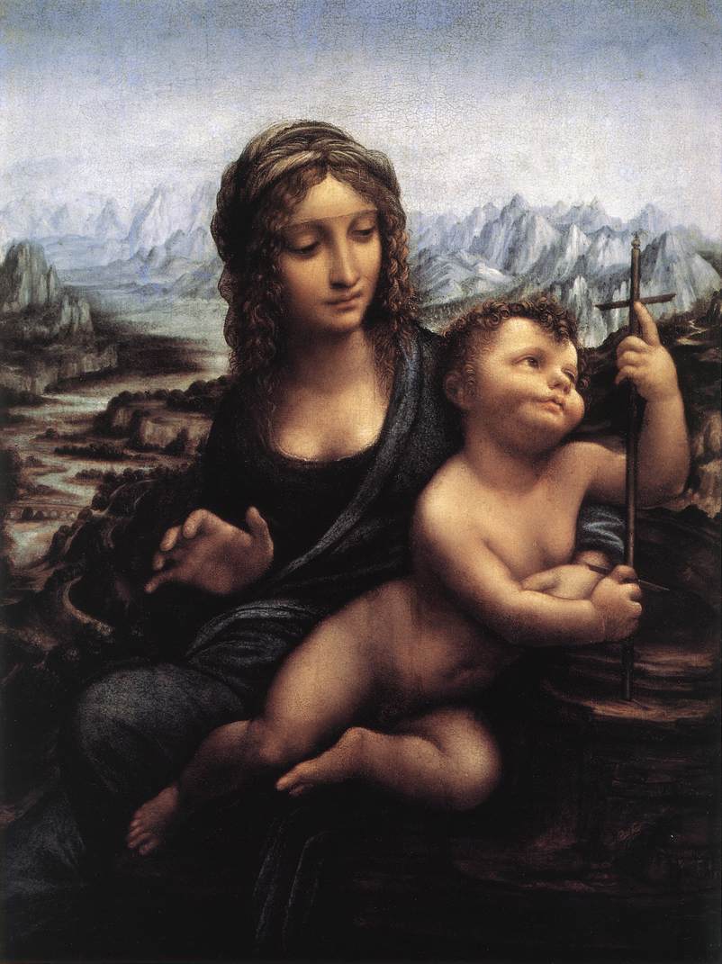 Madonna mit der Garnwicklerin 1510