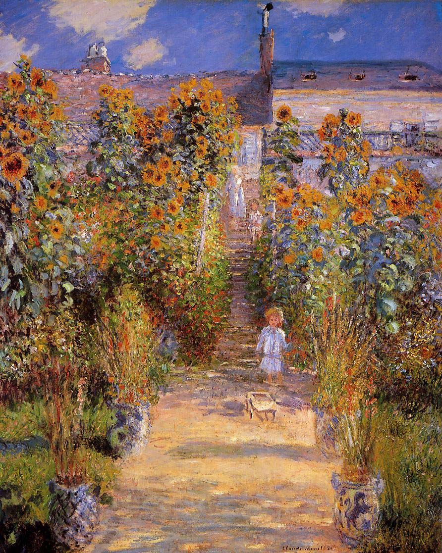 Le jardin de Monet à Vétheuil