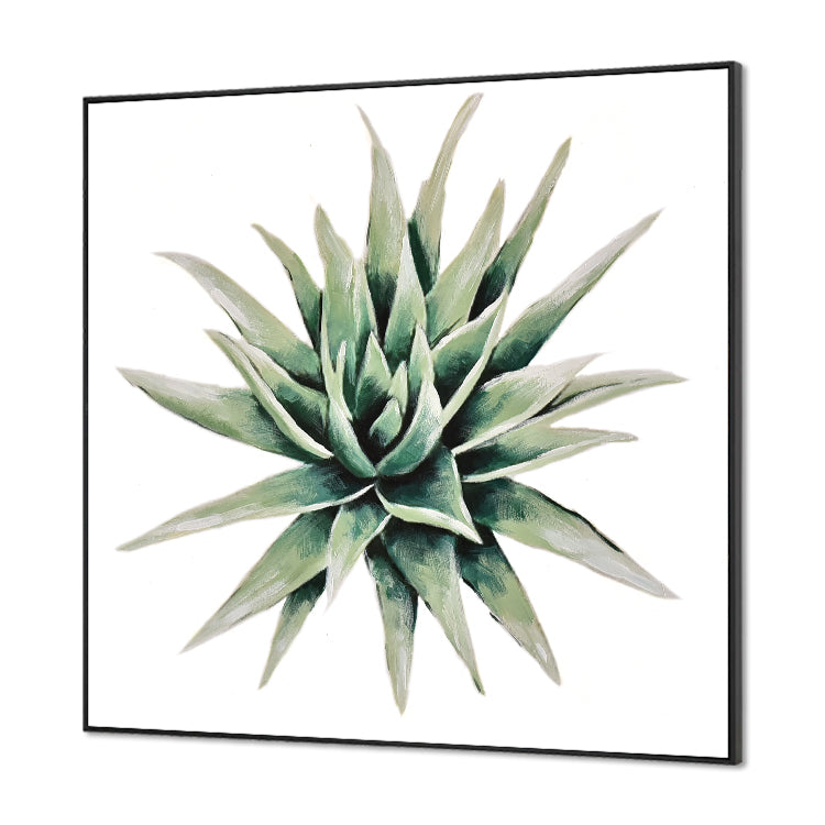 Modern Art Paintings Hanging Wall Art Large Canvas Art Hand Painting Oil Canvas Original Oil Painting | Succulent plant#3