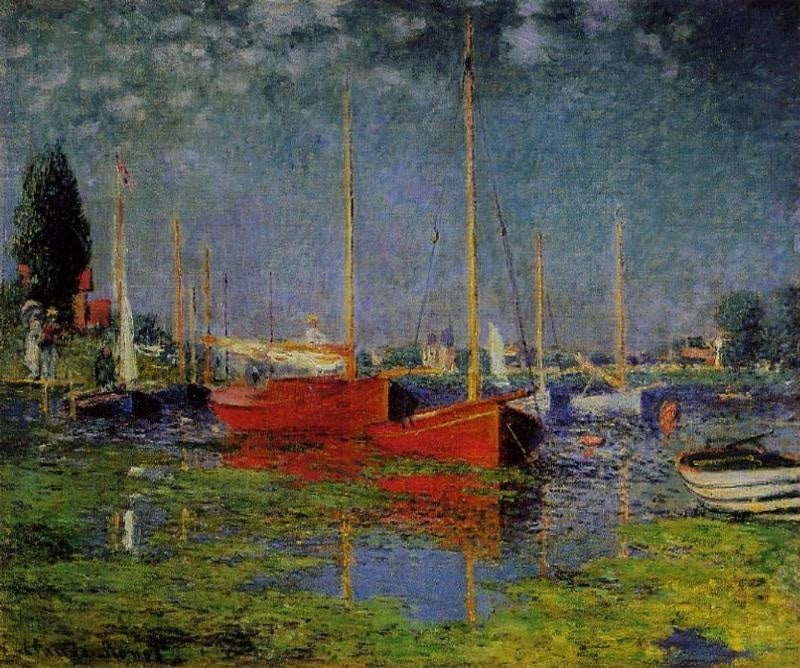 Pleasure Boats at Argenteuil