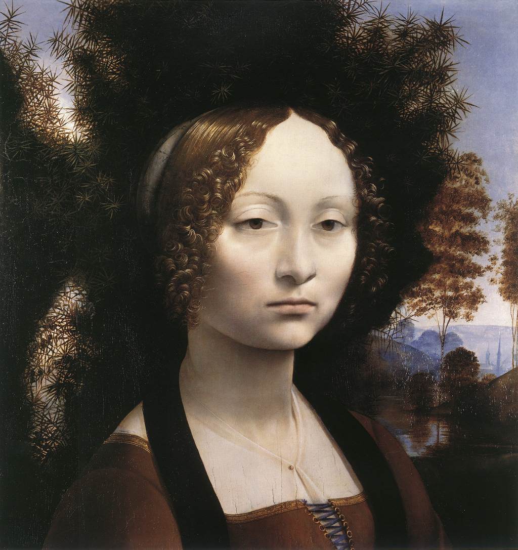 Portrait von Ginevra de' Benci