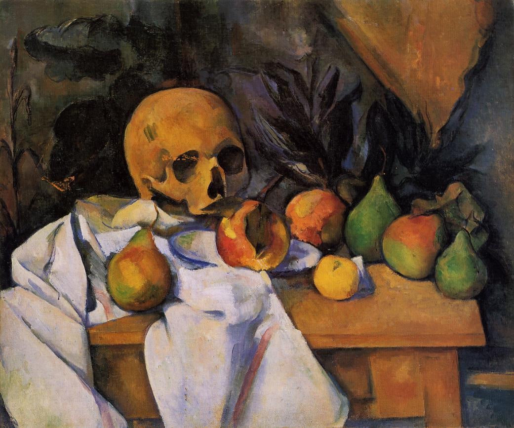 Nature morte avec crâne