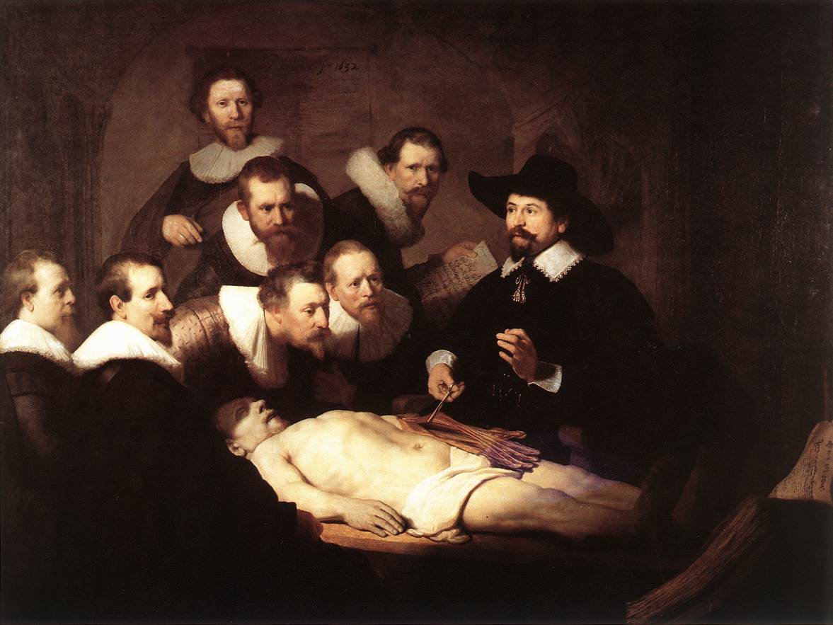 Die Anatomievorlesung von Dr. Nicolaes Tulp