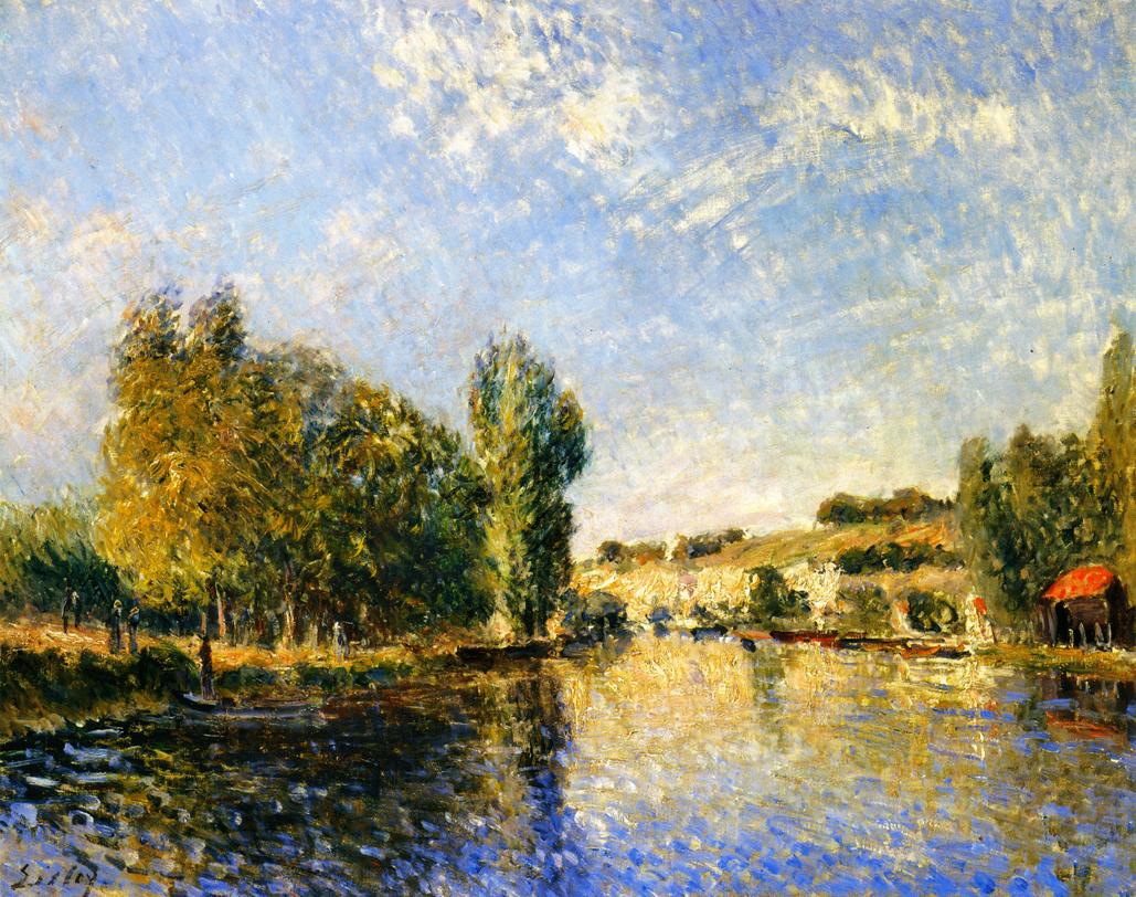 Le Loing à Moret