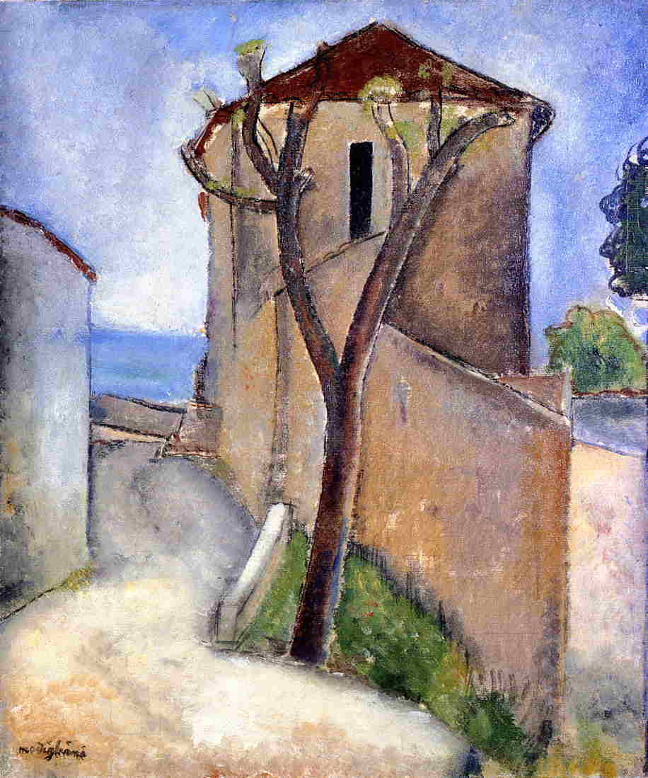 Arbre et maisons