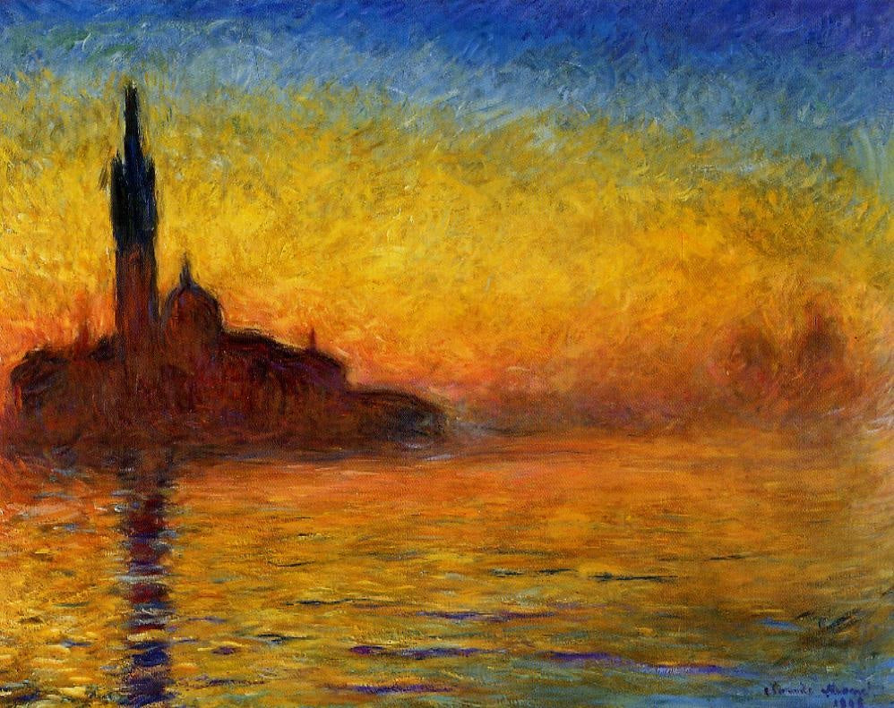 Venise au crépuscule